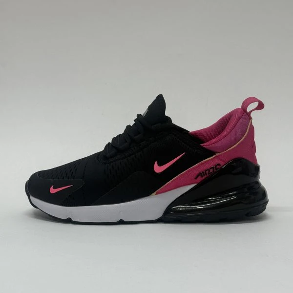 کتونی زنانه نایک air max 270 مشکی صورتی وارداتی مستر کوالیتی