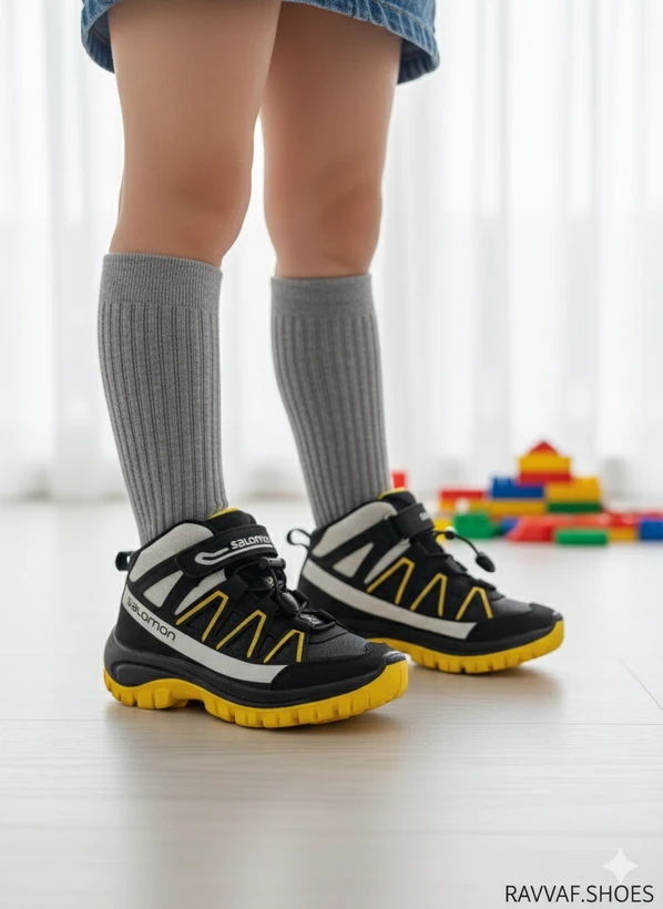 کتونی ساقدار سالامون زیره تزریق 🤌👟💛