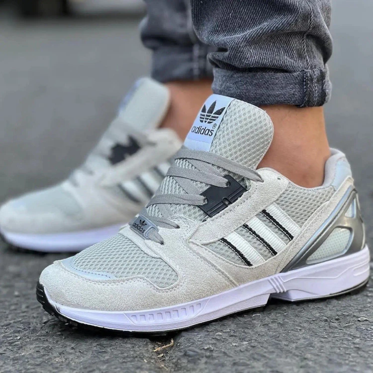 کتونی مردانه zx8000 طوسی برزنتی