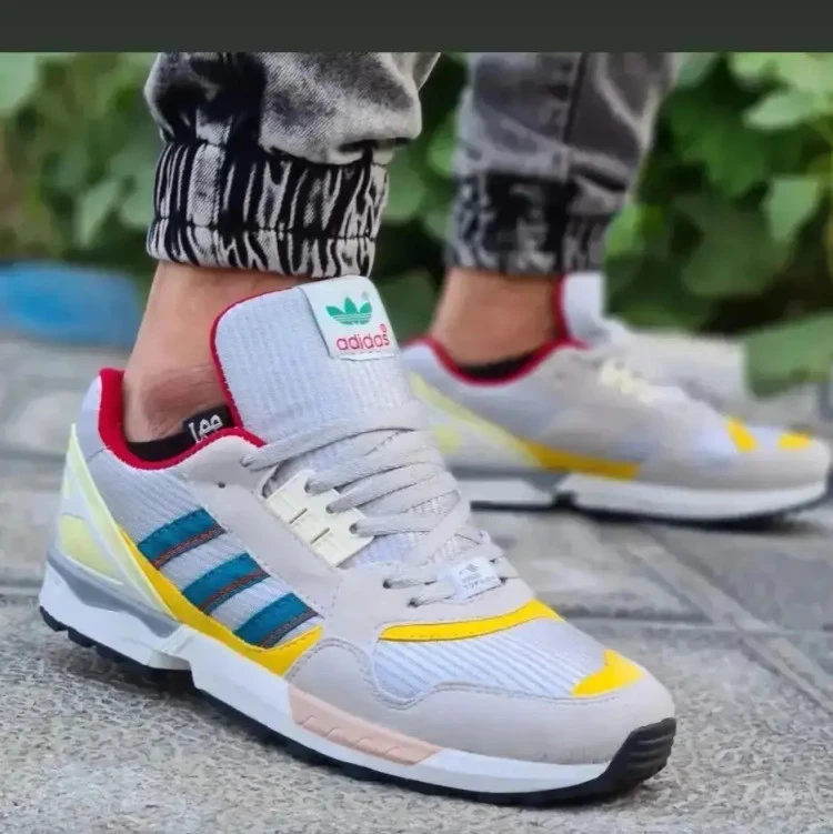 کتونی مردانه zx8000 کرم میکرو