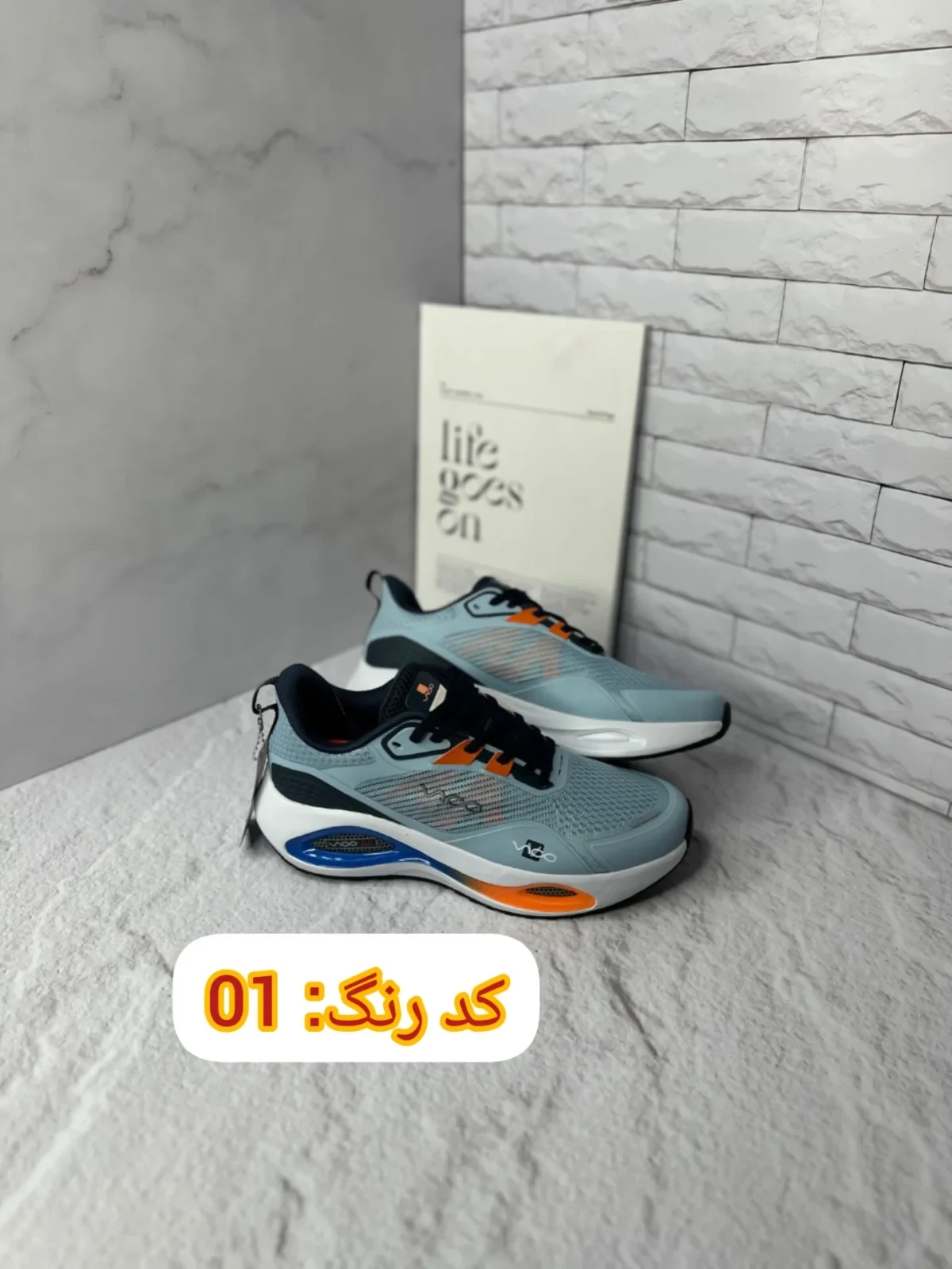 کتونی ویکو مدل 3226 زنانه مخصوص پیاده‌ روی و روزمره | رویه پارچه تنفس‌ پذیر | سایز 37 تا 40 |کد 66