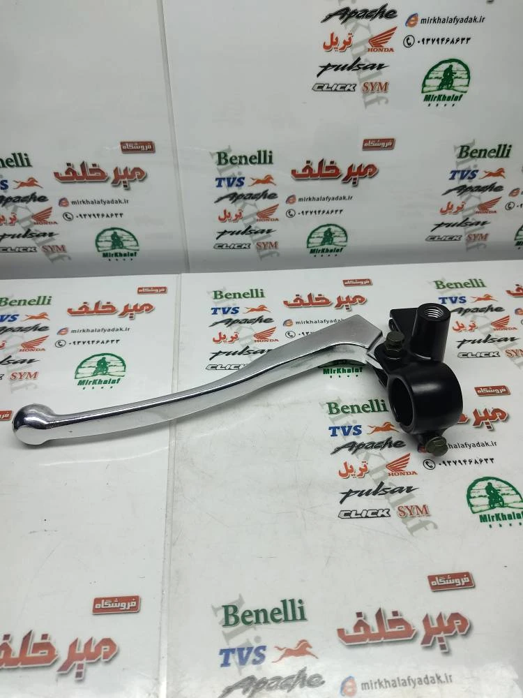 کتی (دسته) و قلوه کلاچ کامل چپ موتور sym گالکسی na و nh اصلی