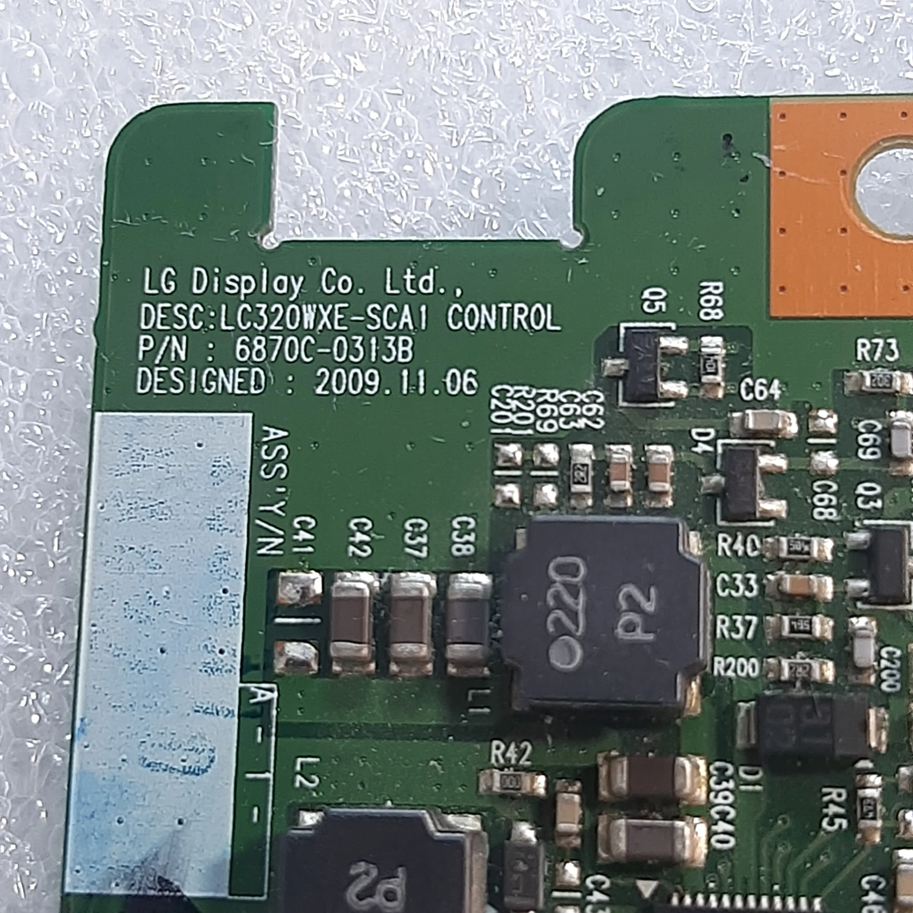 کد 175 # تیکان سامسونگ مدل 32LCD320
