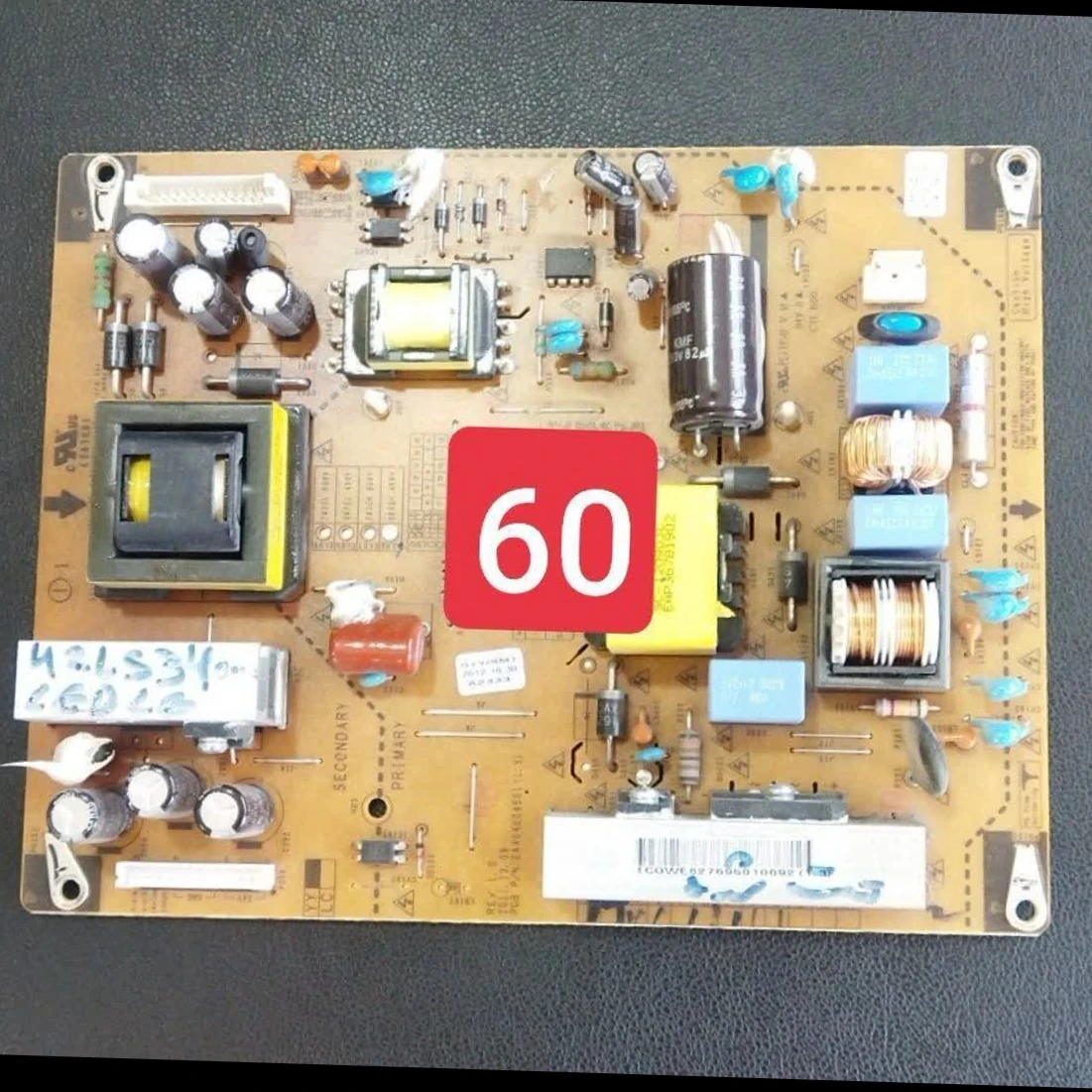 کد 60 # برد تغذیه ال ای دی ال جی 42LS3400 ،42cs4600 ، 32cs4600