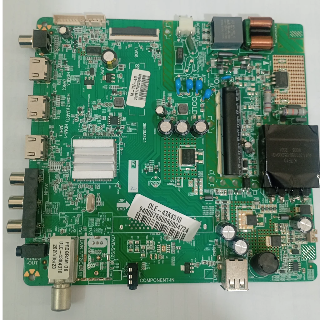 کد 86# مین برد دوو DLE-43K4310
