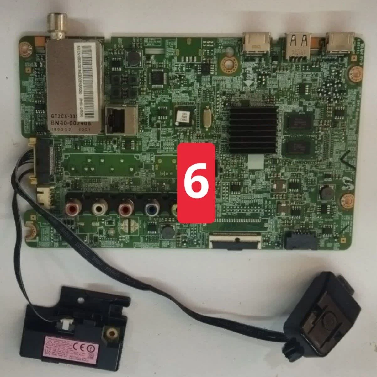 کد ۶ # مین ال ای دی سامسونگ مدل 43j5202akxhf