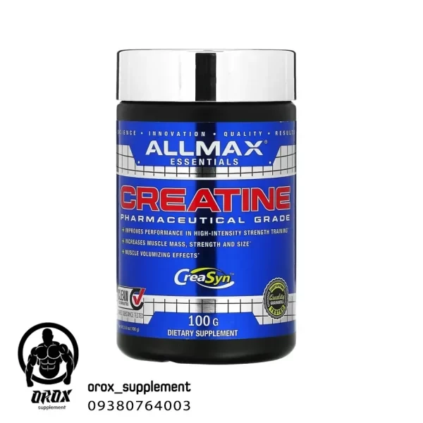 کراتین آلمکس Allmax Creatine سرو 20 حجم 100 گرم