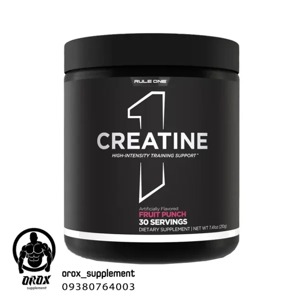 کراتین طعمدار رول وان – R1 Creatine Monohydrate سرو 30 حجم 210 گرم