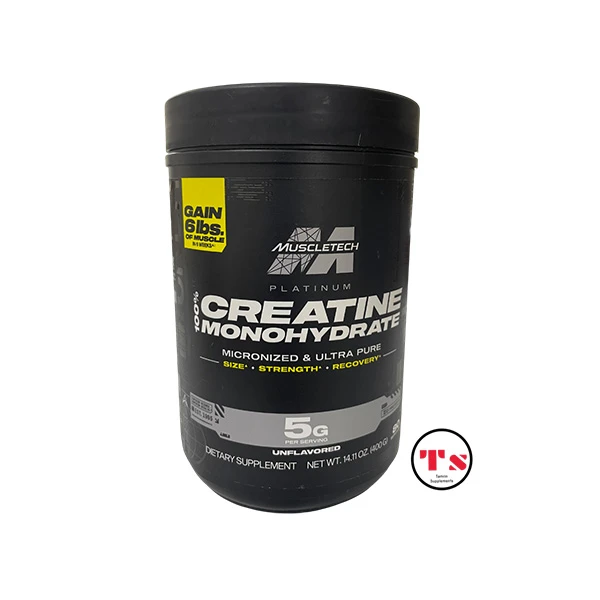 کراتین مونوهیدرات ماسل تک 400 گرم اورجینال muscletech creatine