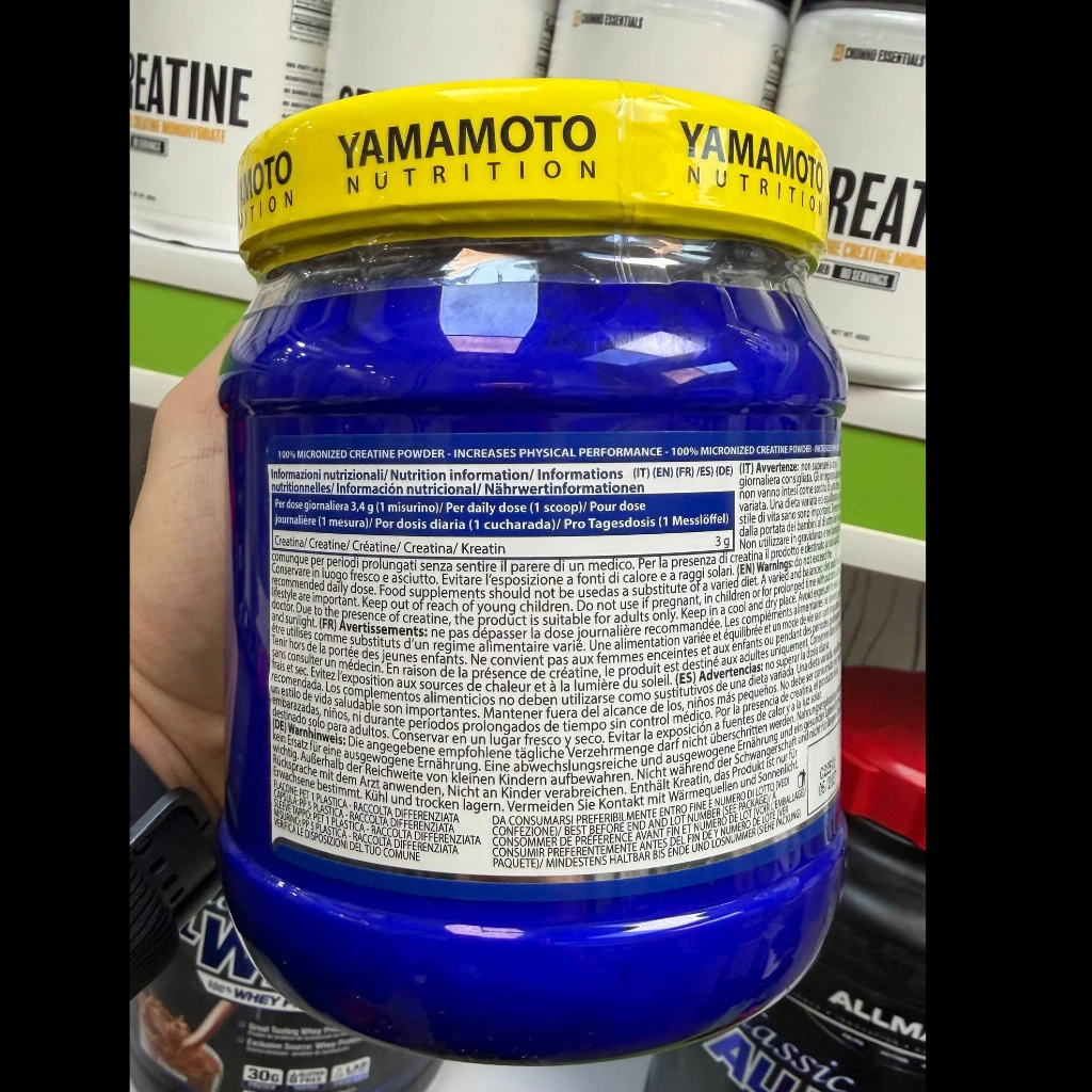 کراتین میکرونایز یاماموتو (Yamamoto Nutrition CreaPOWDER)