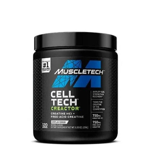 کراتین هیدروکلراید کرکتور ماسل‌تک | MuscleTech Cell-Tech Creatine HCl