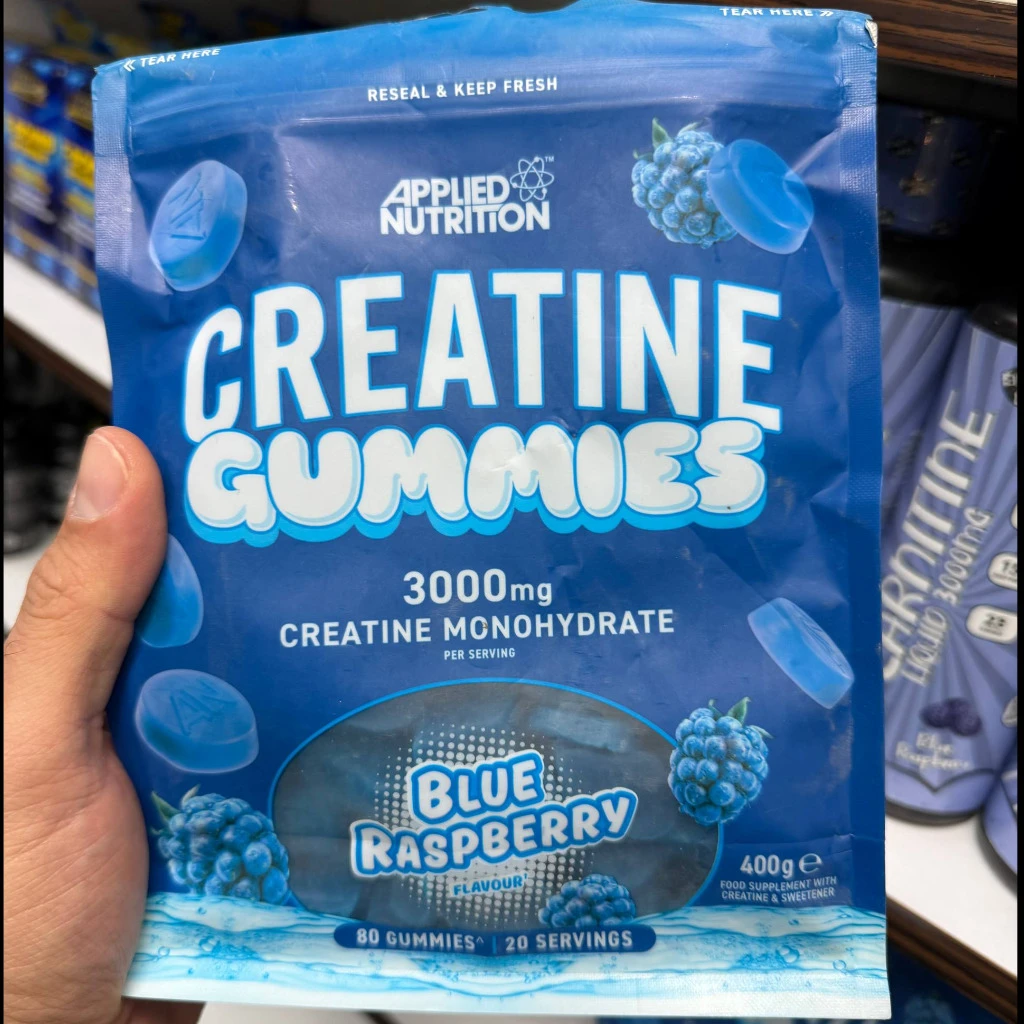 کراتین پاستیلی مونوهیدرات اپلاید نوتریشن (Applied Nutrition Creatine Gummies)