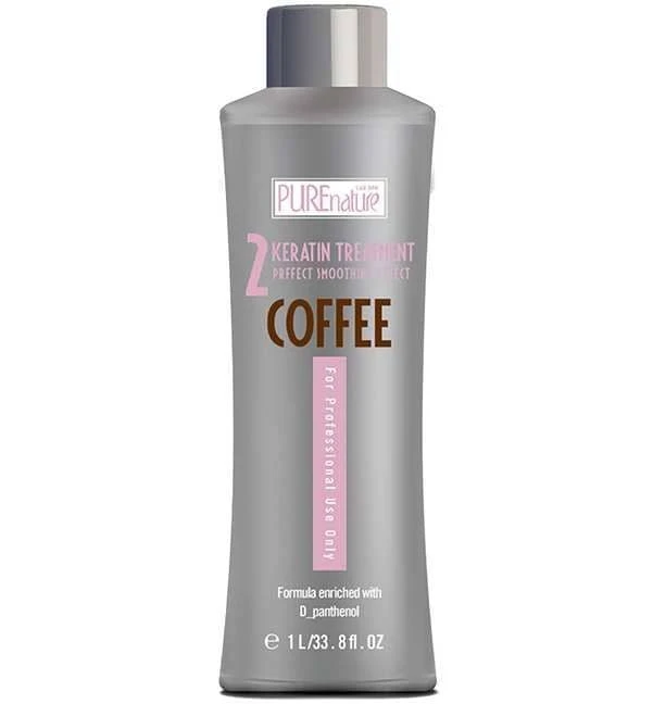 کراتین کافی پیور نیچر Pure Nature مدل Keratin Treatment Coffee حجم 1000ml