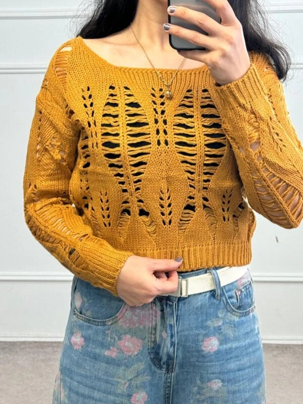 کراپ قلاب بافی 🧶
