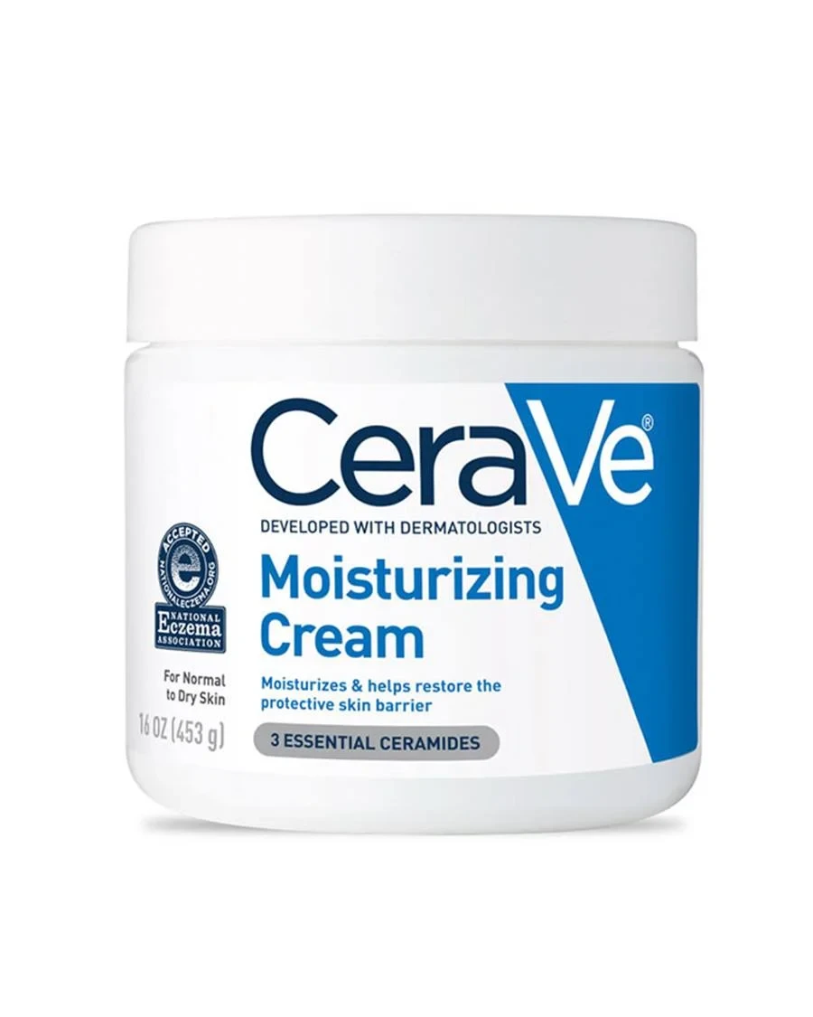 کرم آبرسان صورت پوست خشک سراوی حاوی هیالونیک اسید CeraVe حجم 453 گرم آمریکایی اصلی