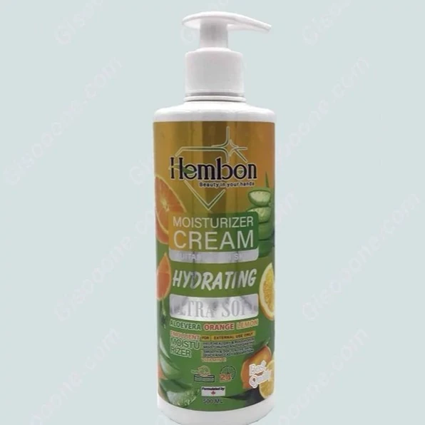 کرم آبرسان همبون حاوی عصاره آلووئه ورا و مرکبات مرطوب کننده و طراوت بخش پوست حجم 75+250 میل