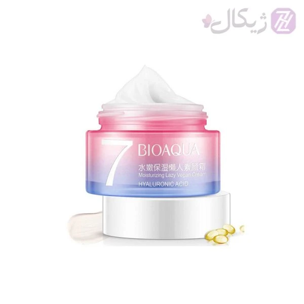 کرم آبرسان و روشن کننده هفت ویتامینه بیوآکوا مدل BIOAQUA V7