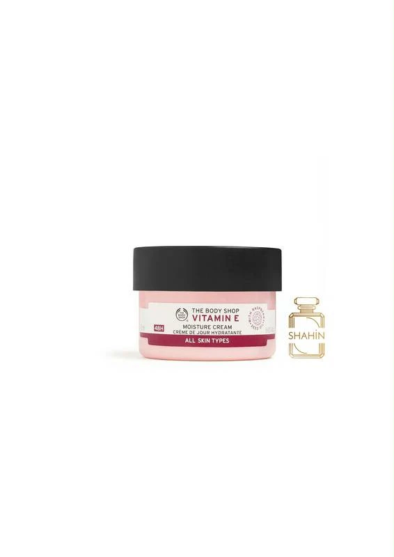 کرم آبرسان ویتامین E بادی شاپ اصل 50میل Body Shop Vitamin E Moisture Cream