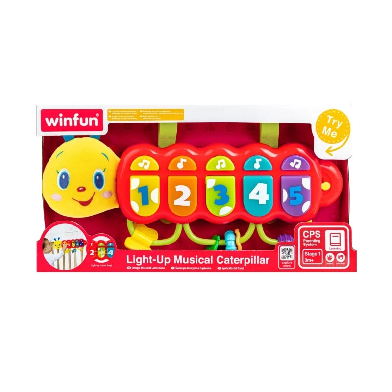 کرم ابریشم چراغدار وین فاین Winfun کد 00215