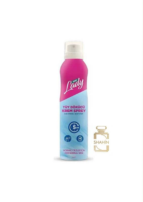 کرم اسپری موبر دربی لیدی اصل Derby Lady Hair Removal Cream Spray 150ML