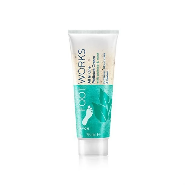 کرم اسکراب پدیکور با روغن نعناع Avon