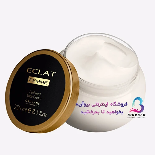 کرم بدن کاسه ای عطری اکلت فم اوریفلیم 44884 Eclat Femme Oriflame