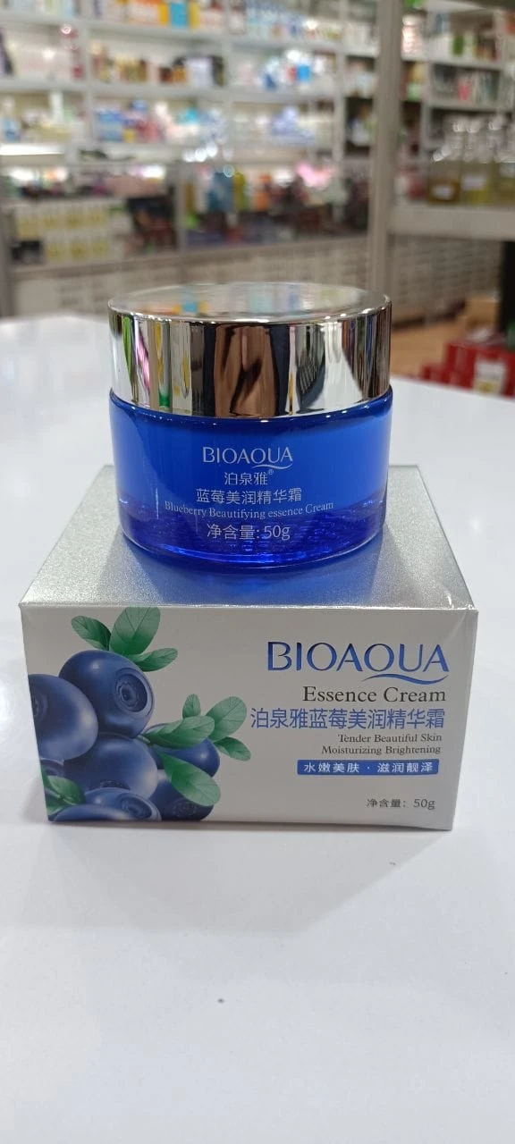 کرم بلوبری | B.I.O.A.Q.U.A Blueberry مرطوب‌کننده و شفاف‌کننده پوست اصل