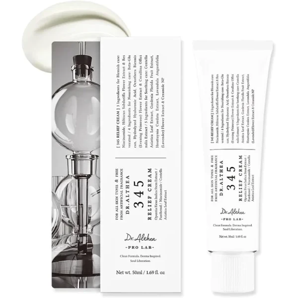 کرم ترمیم کننده مدل ۳۴۵ Relief Cream دکتر التیا