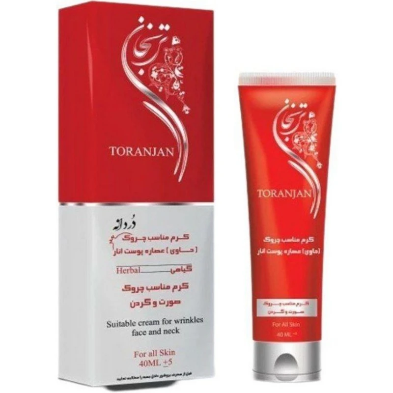 کرم ترنجان ضد چروک صورت و گردن