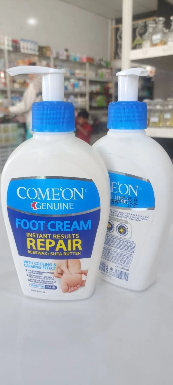 کرم ترک پا کامان ترمیم‌کننده فوری Comeon Foot Cream Repair