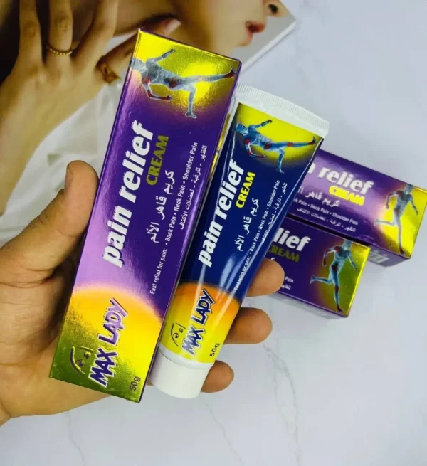 کرم تسکین درد عضلات مکس لیدیPAIN RELIFE CREAM MAX LADY
