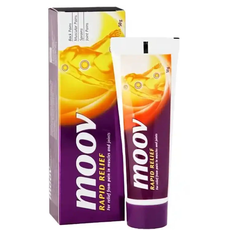 کرم تسکین درد فوری MOOV حجم ۵۰ گرم ساخت هند