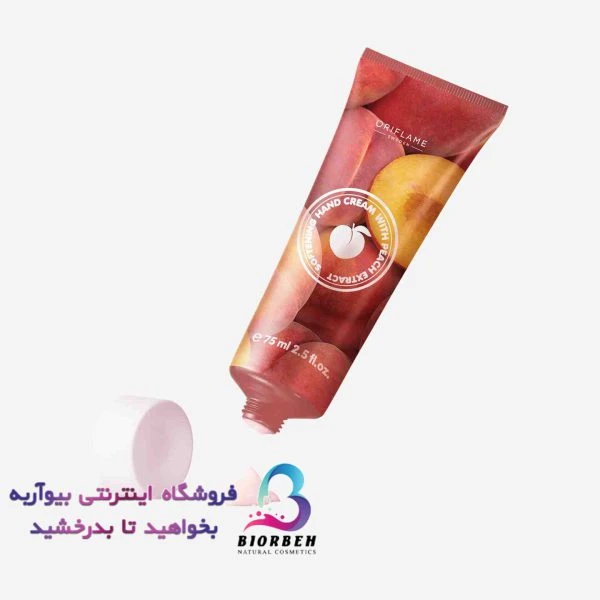 کرم دست با عصاره هلو هندکر اوریفلیم Hand Cream Oriflame کد مرجع 41940 ❤️