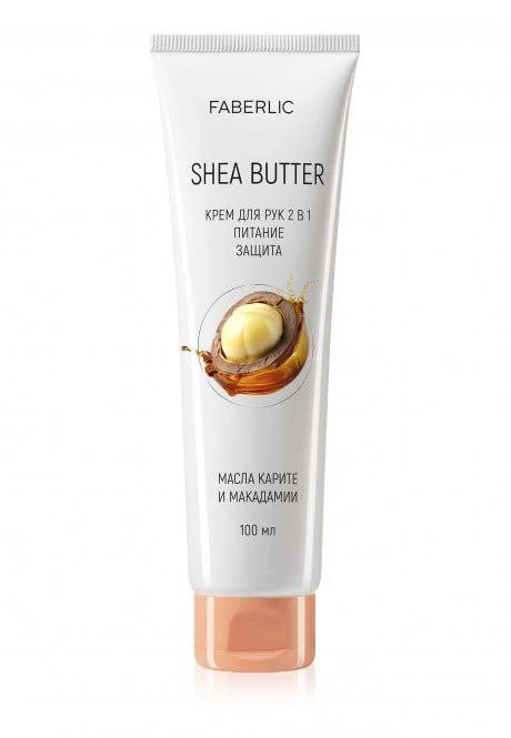 کرم دست فابرلیک مدل Shea Butter & Macadamia حجم ۱۰۰ میل