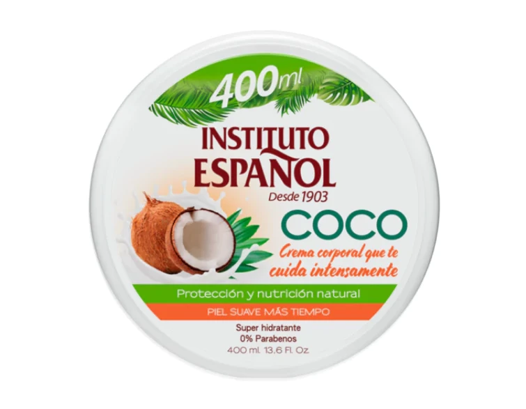کرم دست و بدن انستیتو اسپانول Instituto Espanol نارگیل حجم 400 میل اصل و اورجینال