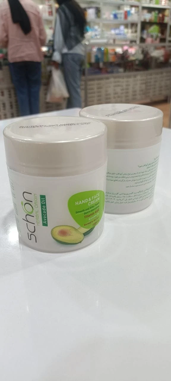 کرم دست و صورت آووکادو شون مناسب پوست نرمال تا خشک 125ml
