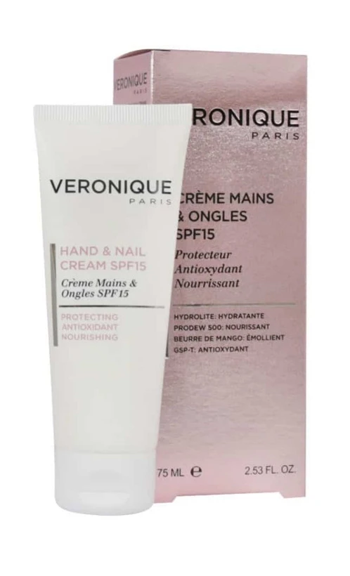 کرم دست و ناخن SPF15ورونیک