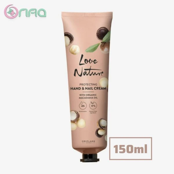 کرم دست و ناخن روغن ماکادمیا لاونیچر اوریفلیم 45425