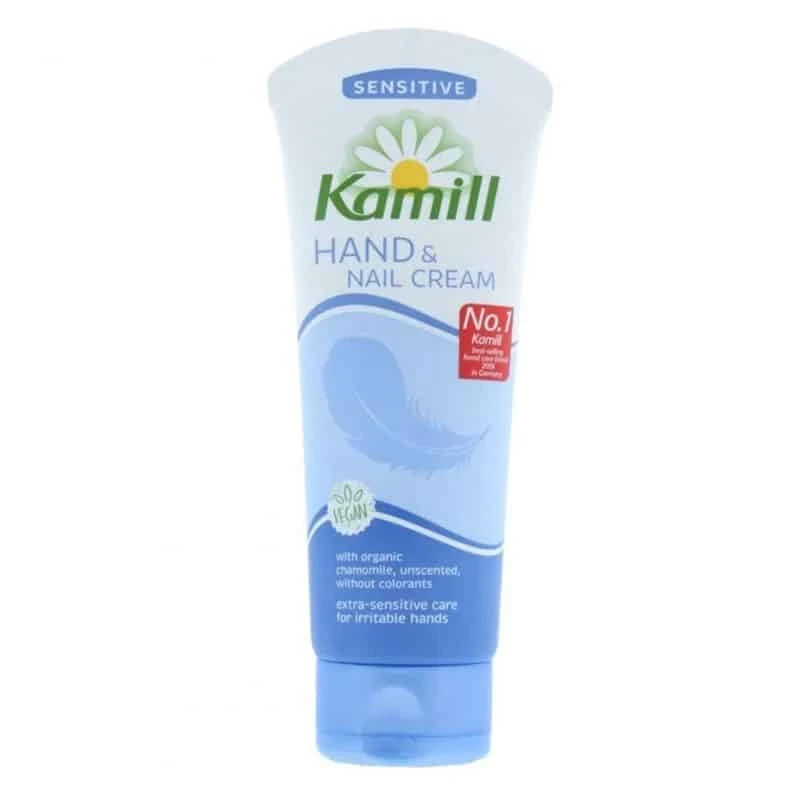 کرم دست و ناخن کمیل Kamill مدل Sensitive برای پوست های حساس حجم 75 میل اصل و اورجینال