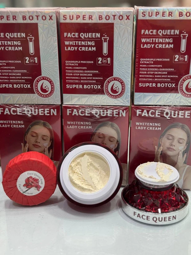 کرم دو سی سی بوتاکس فیس کوین حجم دهنده و روشن کننده همراه با صابون (Botox 2CC Cream)