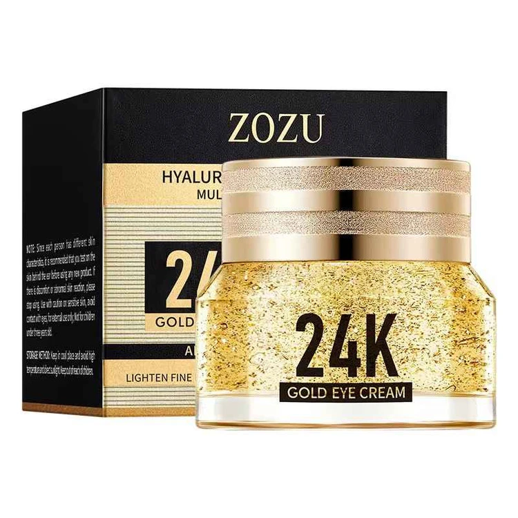 کرم دور چشم ضد پیری و آبرسان طلای 24K زوزو وزن 40 گرم