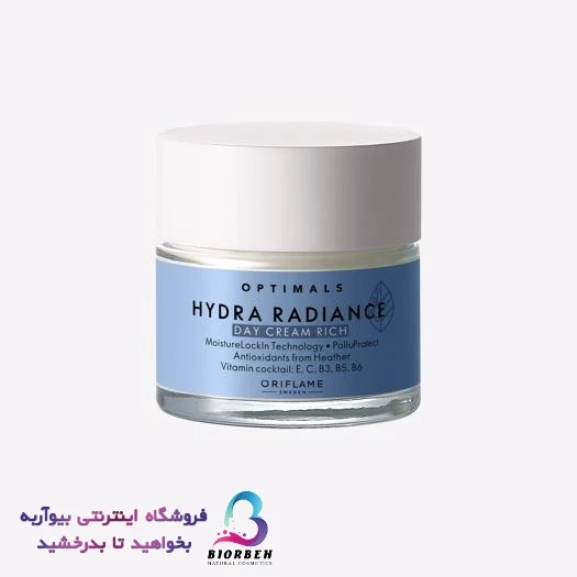 کرم روز آبرسان هیدرا رادیانس اپتیمالز اوریفلیم Optimals Day Cream Oriflame کد مرجع 42588