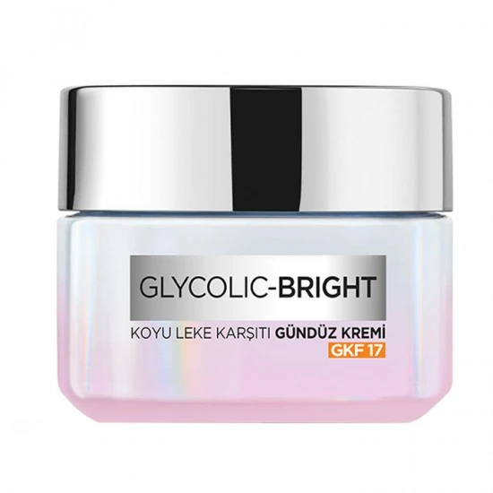 کرم روز روشن کننده و ضد لک لورال پاریس LOREAL PARIS مدل GLYCOLIC BRIGHT حجم 50 میل