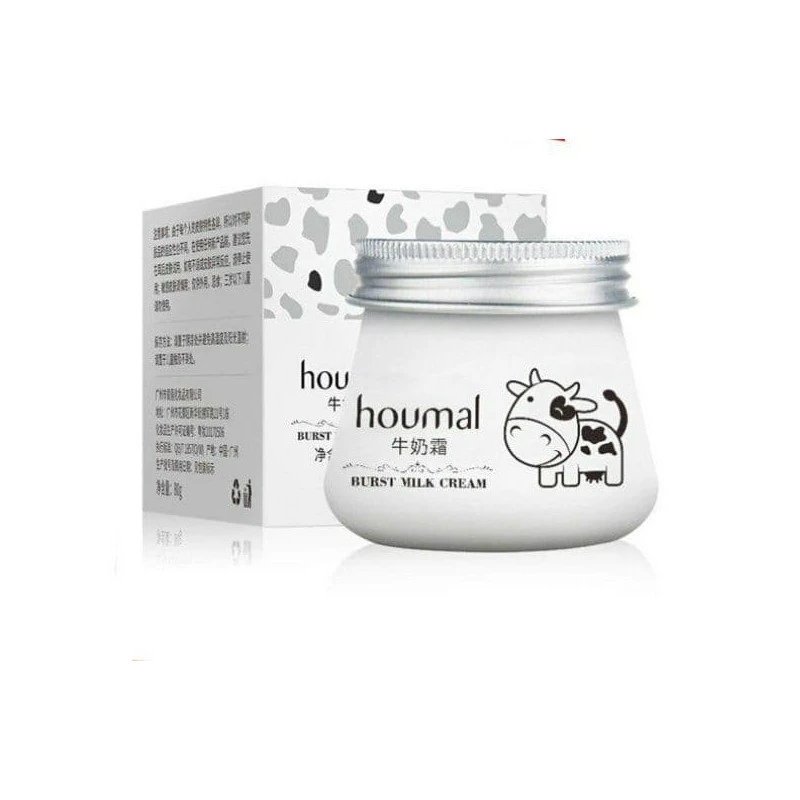 کرم روشن کننده و آبرسان شیر گاو هومال HoumalLightening cream and hydrating Houmal