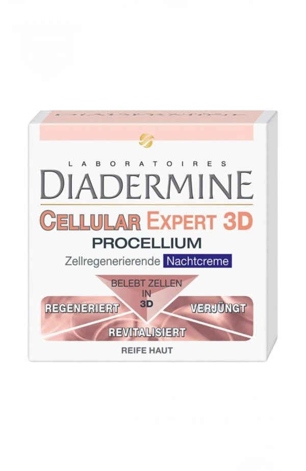 کرم شب دیادرمین اصل آلمان | Diadermine Expert 3D |جوانساز و بازسازی کننده