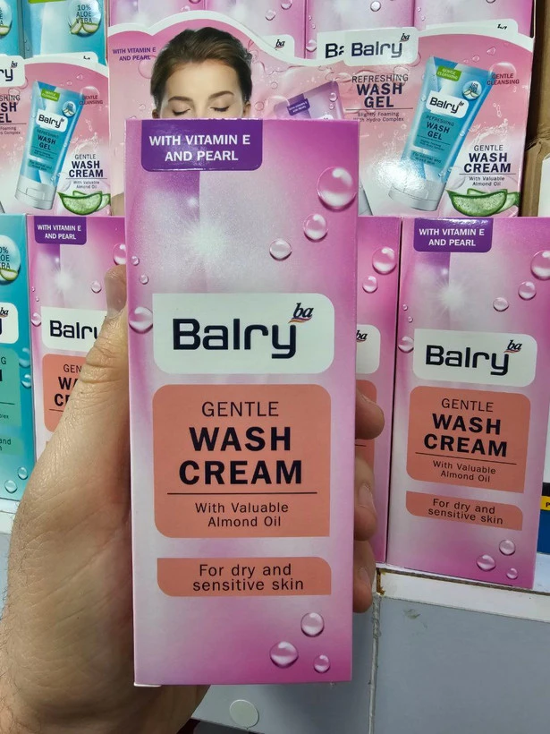 کرم شست‌وشوی صورت Bairy – لطافت و تغذیه برای پوست‌های خشک و حساس 🌸