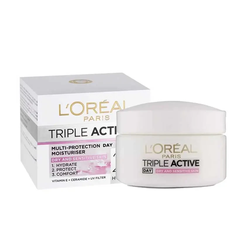 کرم صورت لورال مدل Paris Triple Active
