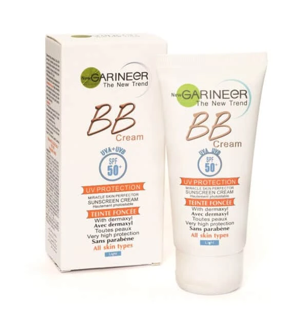 کرم ضد آفتاب BB گارنیر 50 میلی‌ مدل لایت SPF50