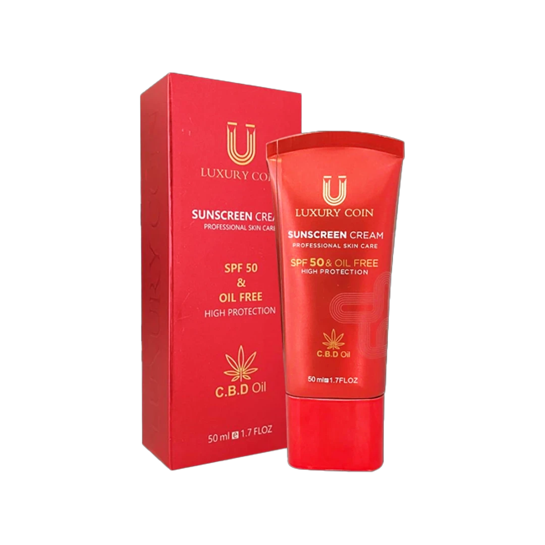 کرم ضد آفتاب spf ۵۰ لاکچری کوین