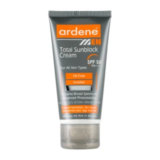 کرم ضد آفتاب آقایان آردن مدل Oil Free با SPF50 حجم 50 گرم